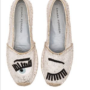 IN STORAGE -CHIARA FERRAGNI platform espadrilles